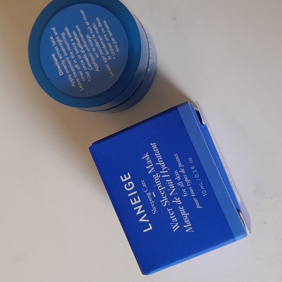 NEW Laneige water sleeping mask lotion moisturizer travel mini size bts - Picture 3 of 3